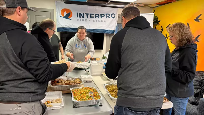 Regina's John Howard Society Serves Holiday Meals with Steel Company Support