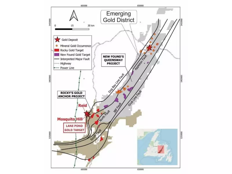 Rocky Shore Gold Uncovers Higher-Grade Gold in Newfoundland Deposits