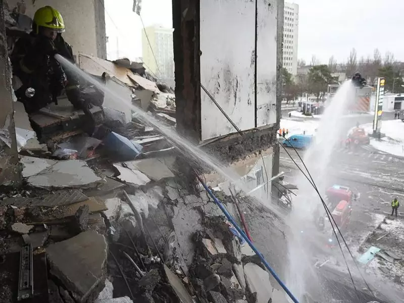 Russia Launches Massive Drone and Missile Attack on Kyiv Ahead of Zelenskyy-Trump Talks