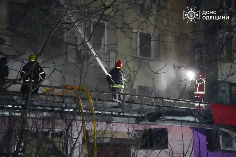 Russian Drone Attack on Odesa Injures 6, Including Children, on New Year's Eve