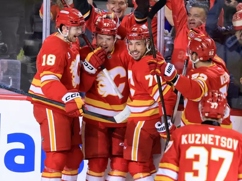 Ryan Lomberg's Historic Shift: Goal & Fight in 5 Seconds Lead Flames to Victory