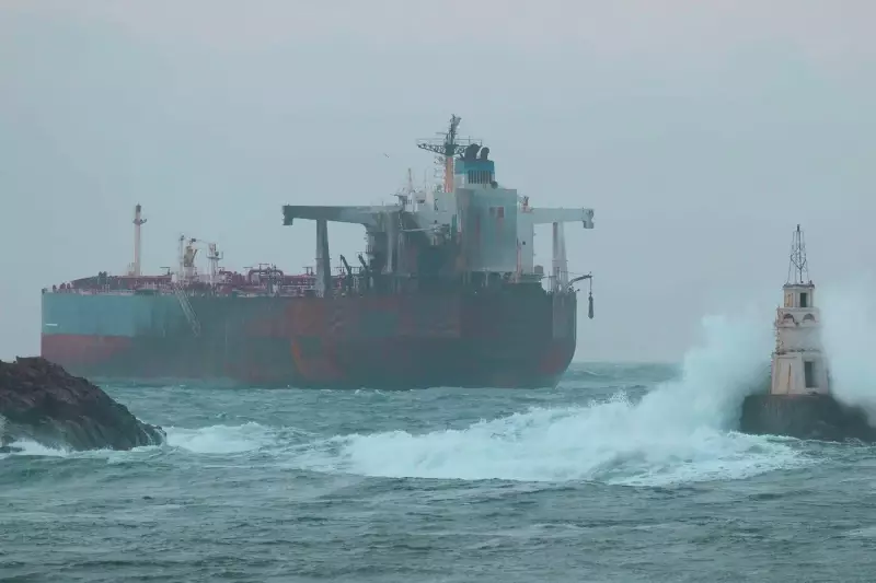 Sanctioned Oil Tanker Stranded Off Bulgaria After Suspected Ukrainian Drone Strike