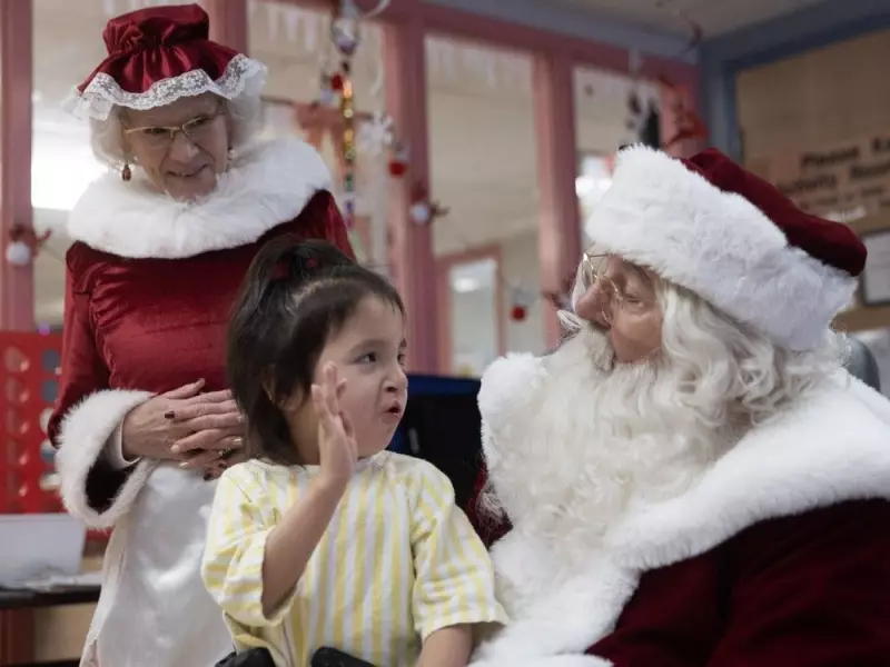 Santa and Mrs. Claus Bring Holiday Cheer to Young Patients at Regina General Hospital
