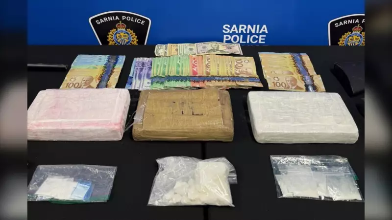 Sarnia Police Seize $410K in Cocaine, Firearms in Project Bullpen