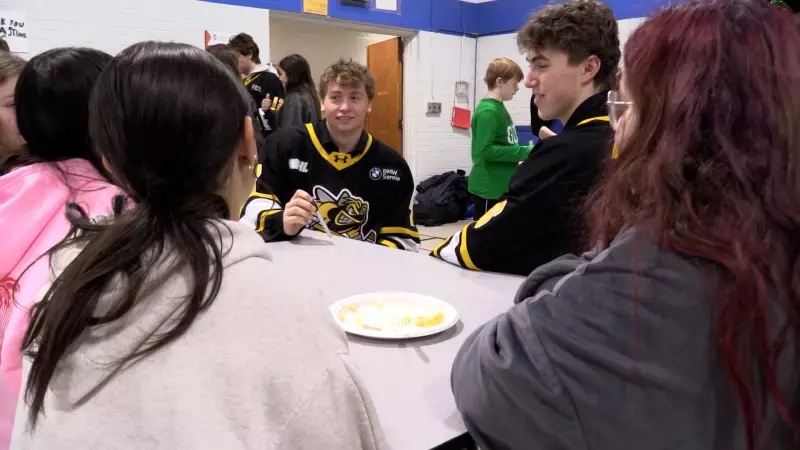 Sarnia Sting & Imperial Serve 'Breakfast of Champions' to Local Students
