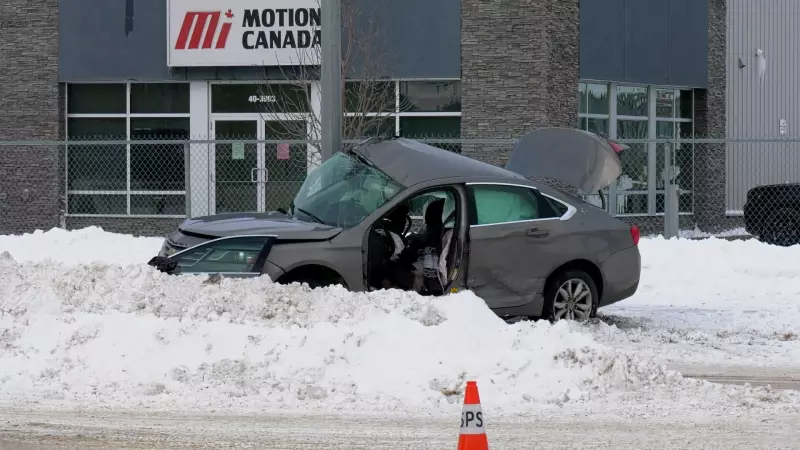 Saskatoon Crash: Firefighters Use Jaws of Life to Rescue Woman from Wreckage