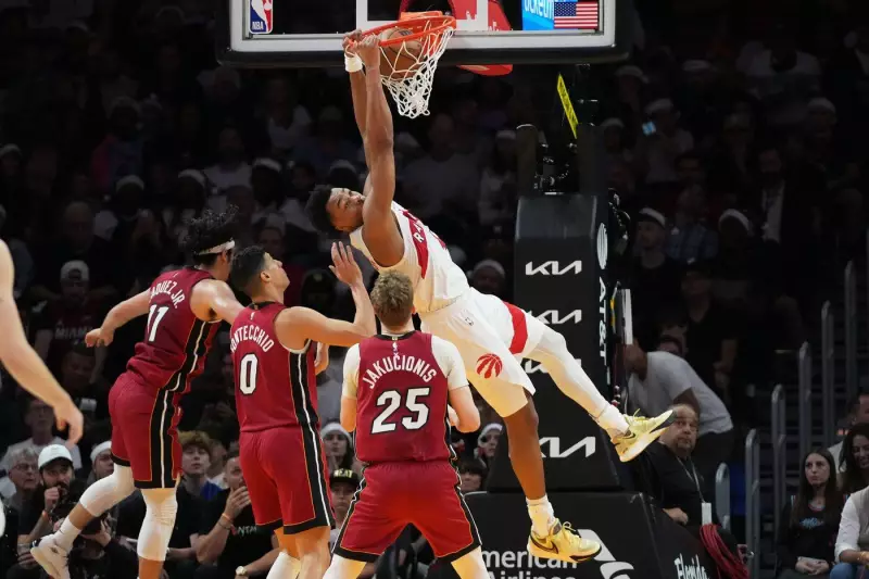Scottie Barnes Drops 27 as Raptors Rout Struggling Heat 112-91