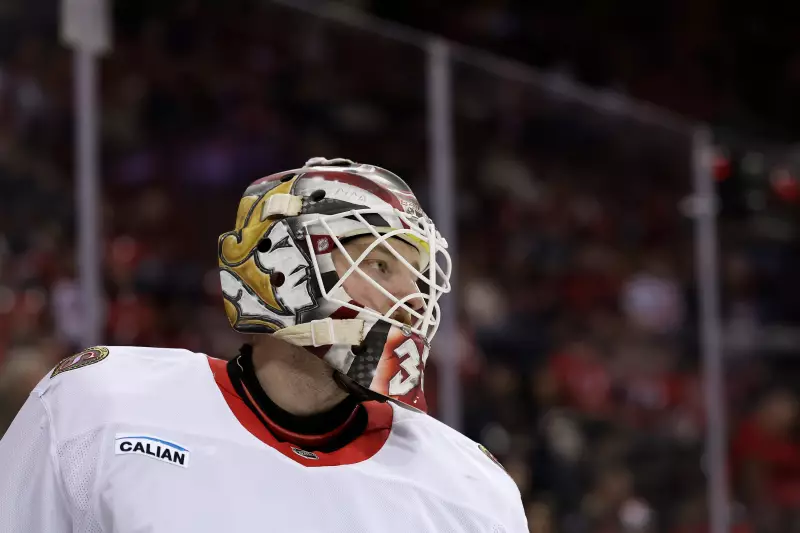 Senators Goalie Linus Ullmark Takes Personal Leave, Team Adjusts Roster