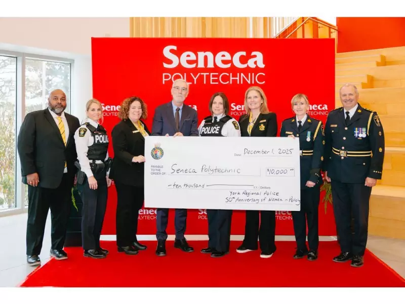 Seneca Polytechnic & York Regional Police Expand Partnership with $10K Scholarship