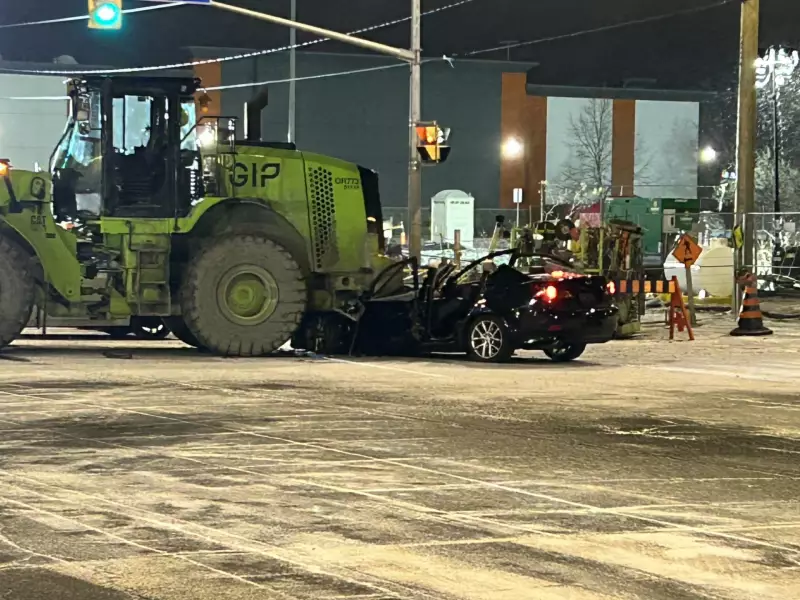 Serious Crash at Scarborough Construction Site Leaves Man with Major Injuries