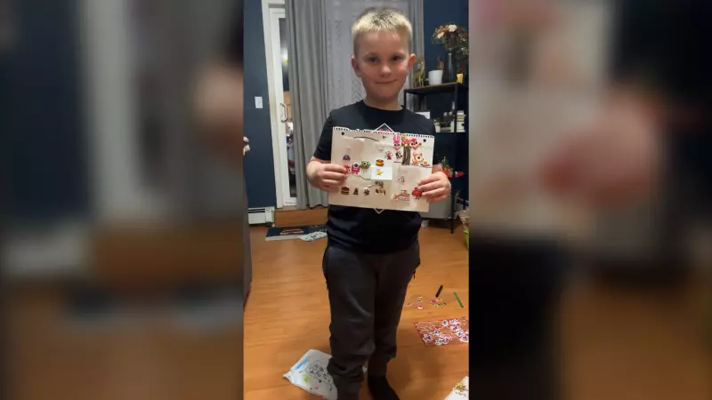 Six-year-old Nova Scotia boy sells art to buy toys for IWK hospital patients