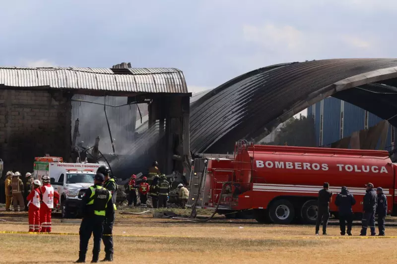 Small Plane Crash Near Mexico City Kills At Least 7, Official Confirms