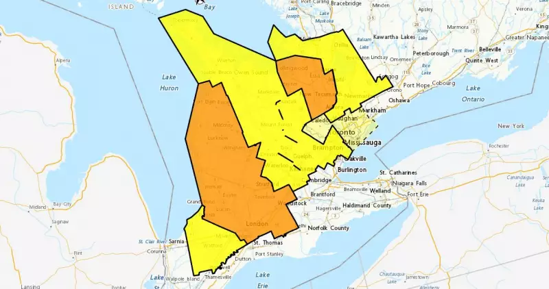 Snow Squall Watch Issued for Toronto: Hazardous Driving Conditions Expected