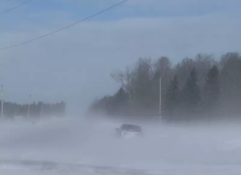 Snow Squalls and White-Outs to Continue Hammering Simcoe County on Dec. 30