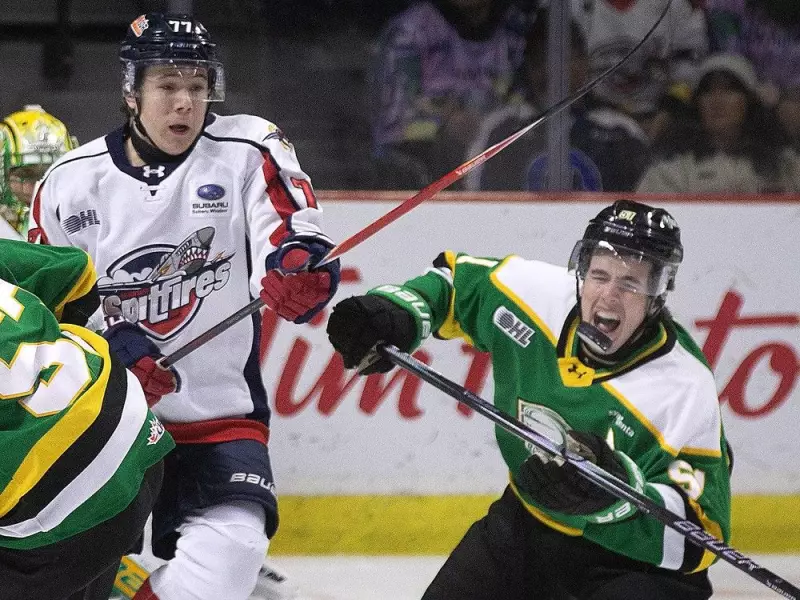 Spitfires' Slow Start Leads to 3-2 Overtime Loss to Knights