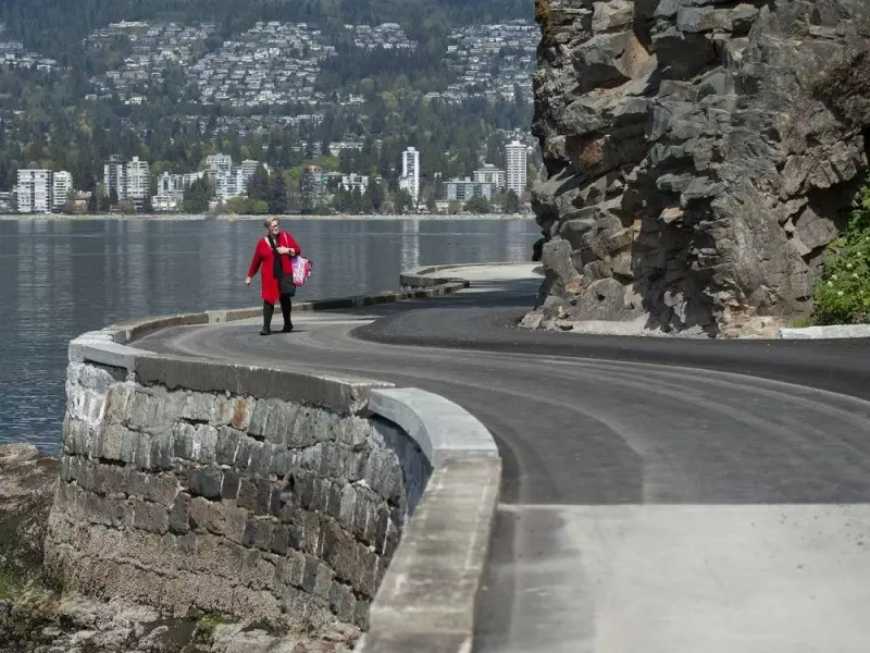 Stanley Park Seawall Section Closed After Sunday Night Slide
