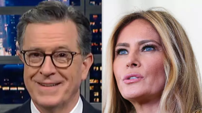 Stephen Colbert Mocks Melania Trump's 'Sad' White House Christmas Video