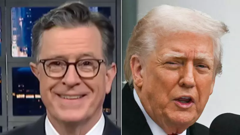 Stephen Colbert Mocks Trump's 36% Approval, New Low in 2025