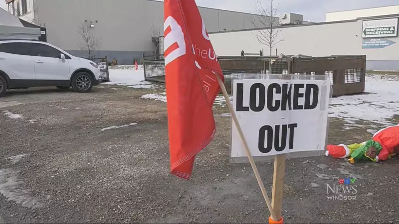 Tecumseh Deputy Mayor Serves Pasta to Locked-Out Titan Tool Workers