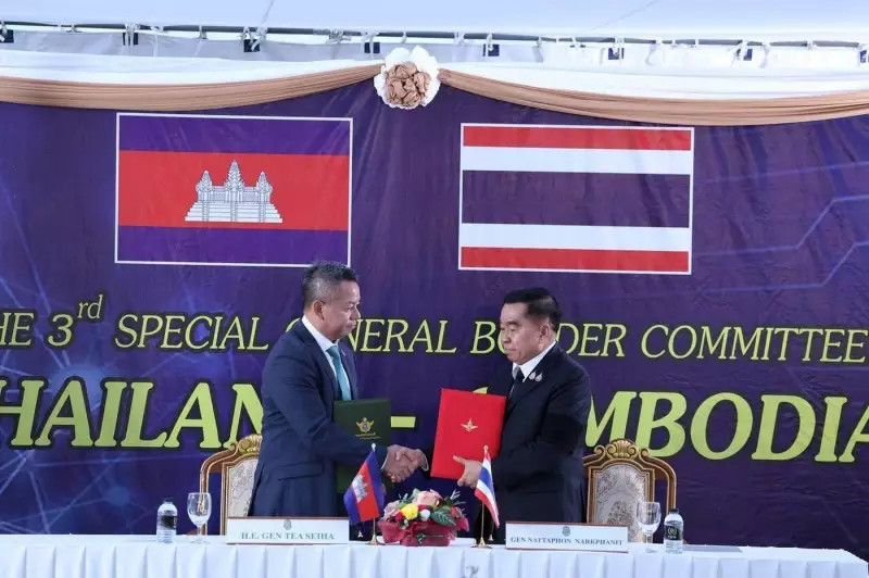 Thailand and Cambodia Sign New Ceasefire to End Border Clashes