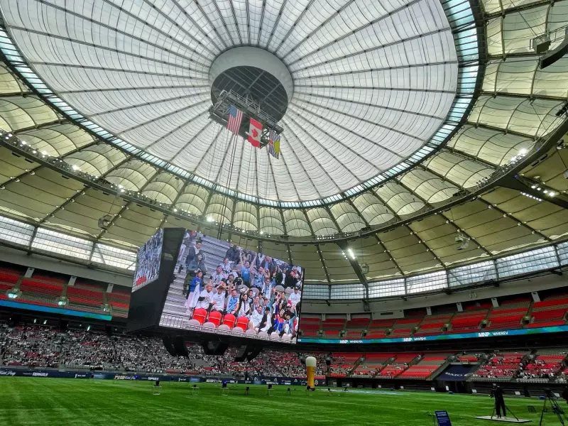 Thousands Pack B.C. Place for Whitecaps MLS Cup Watch Party in Vancouver