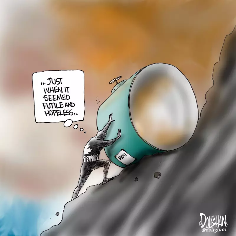 Tim Dolighan's Latest Cartoon Featured in Toronto Sun on Dec. 1, 2025