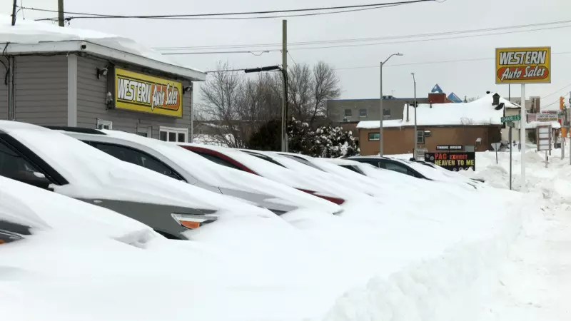 Timmins Continues Massive Snow Cleanup After 60 cm Blizzard
