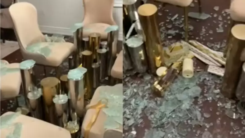Toronto Couple 'Shocked' as Glass Table Shatters Overnight