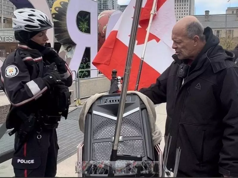 Toronto Patriot Confronted for Flying Canadian Flag While Anti-Israel Protests Go Unchecked