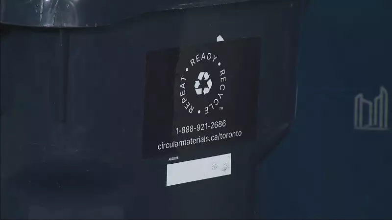 Toronto Recycling Overhaul: City Ends Residential Service in 2026