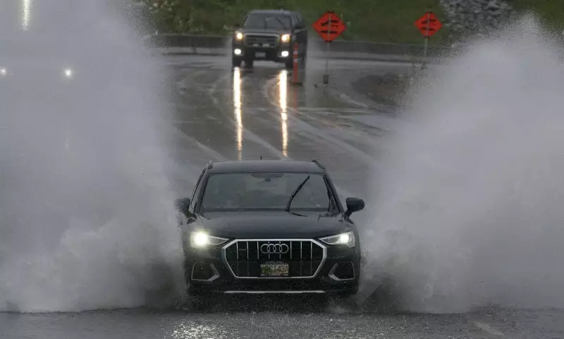 Torrential Rain Forces Highway Closures on B.C.'s North Coast