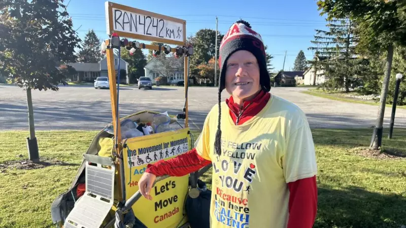 Trevor Redmond, the 'Fellow in Yellow,' Completes Epic Cross-Canada Run
