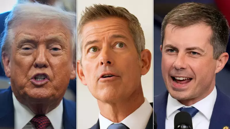 Trump Corrects Cabinet Member on Buttigieg Pronunciation in Tense White House Moment