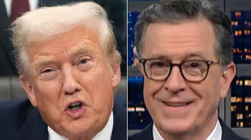Trump's Christmas Rant Targets Stephen Colbert and Late-Night TV