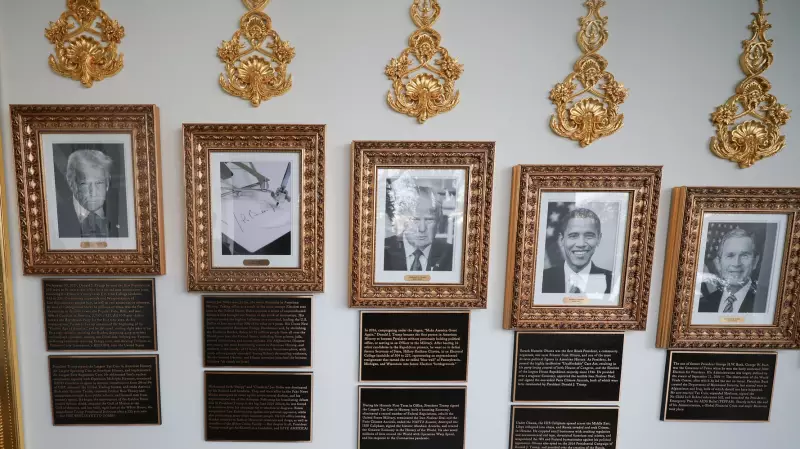 Trump's 'Presidential Walk of Fame' Adds Petty Plaques Insulting Biden, Obama