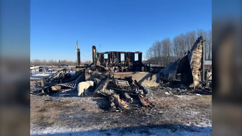 Tsuut'ina Nation Rallies After Devastating Fire Destroys Tammy Crowchild's Home
