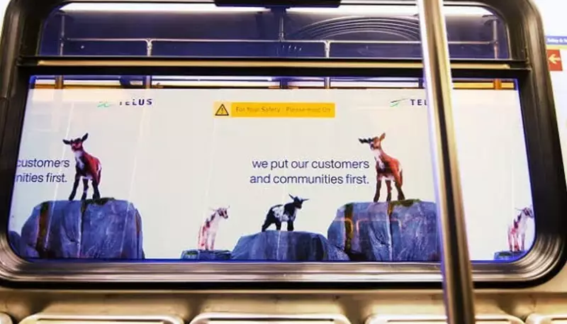 TTC Proposes 15-Year Deal for Subway Tunnel Video Ads in Toronto