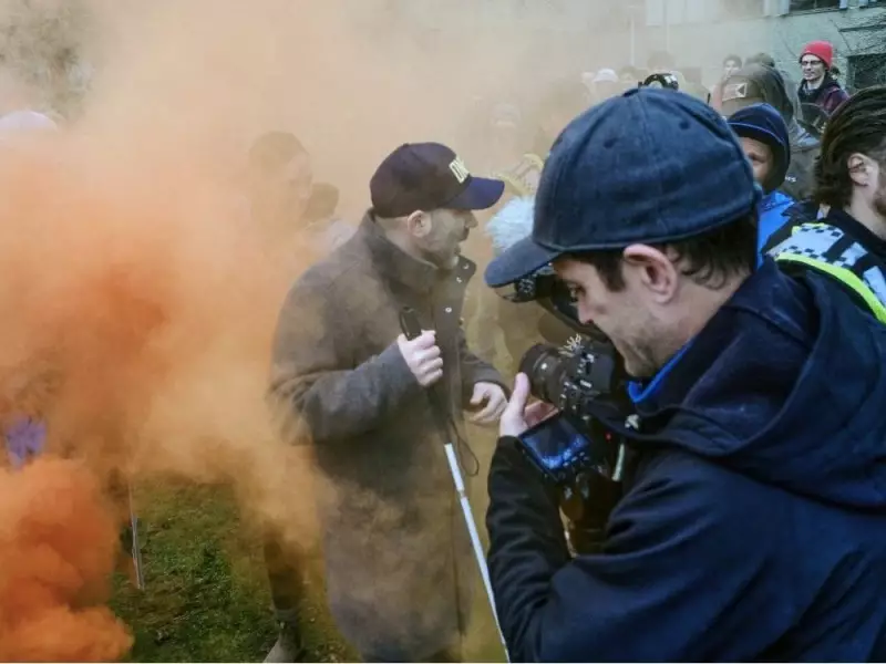 Two Arrested at UVic as OneBC Event on Residential Schools Sparks Protests