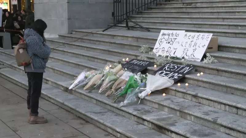 Vancouver Vigil Honors Victims of Hong Kong High-Rise Fire Tragedy