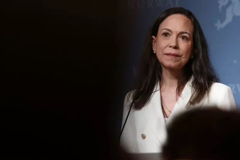 Venezuelan Opposition Leader Maria Corina Machado Departs Oslo After Nobel Ceremony