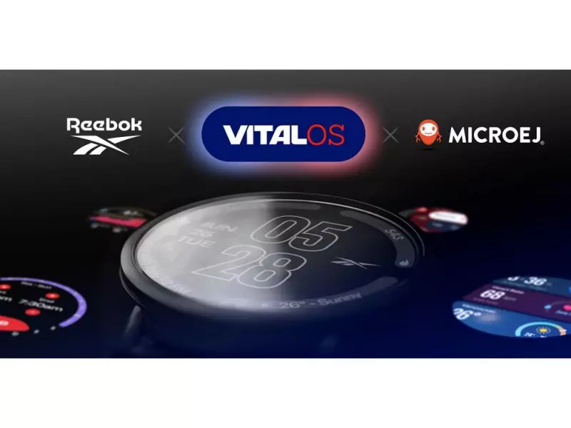 Vitalist and MicroEJ Launch First Reebok Smartwatch with VitalOS™ Platform