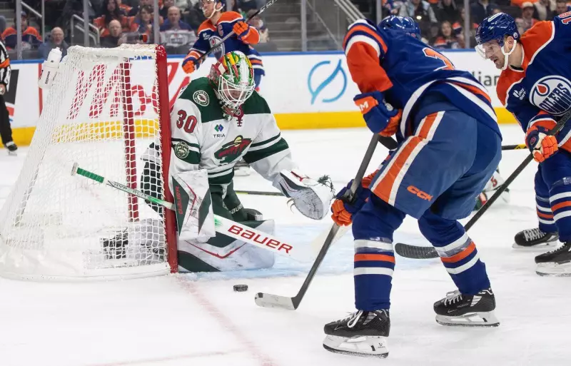 Wallstedt's 4th Shutout Seals 1-0 Wild Victory Over Oilers in Edmonton