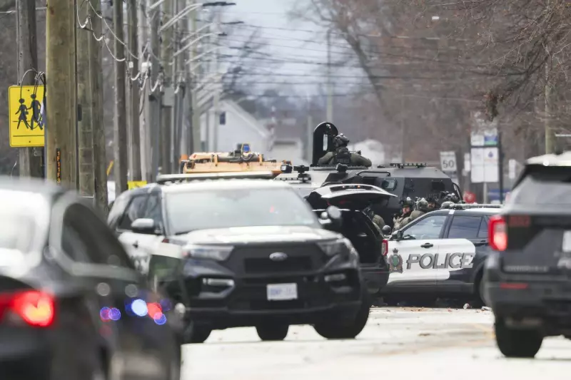 Welland Police Standoff Enters Second Day, Residents Ordered to Shelter