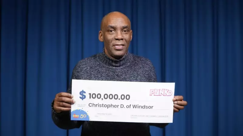 Windsor Auto Worker Wins $100,000 on Instant PLINKO Scratch Ticket