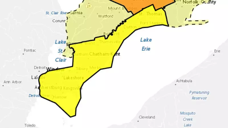 Windsor Braces for Damaging Winds: Environment Canada Issues Alerts