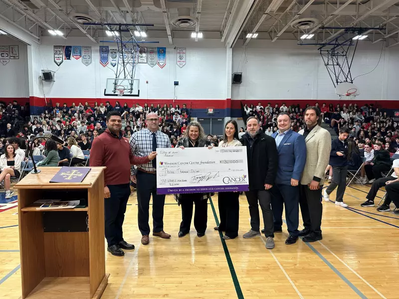 Windsor High School Reunion Raises $3K for Cancer Centre Foundation