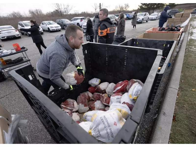 Windsor's UHC Distributes 700 Christmas Hampers as Need Soars