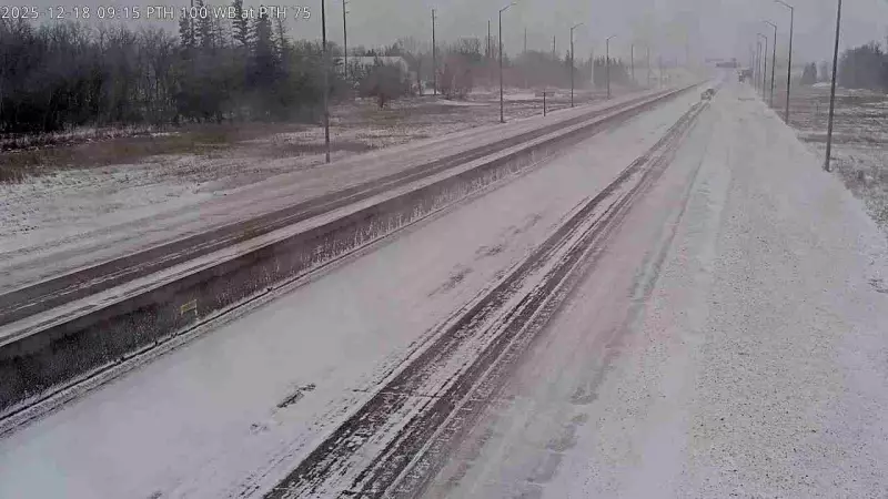 Winnipeg Highways Reopen After Major Manitoba Snowstorm