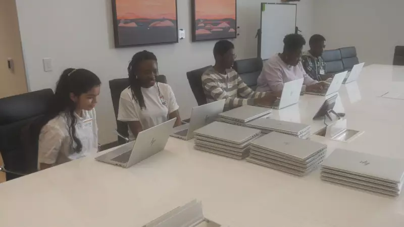 Winnipeg Non-Profit 'While She Is True' Receives 30 Laptops, Transforming Its Mission