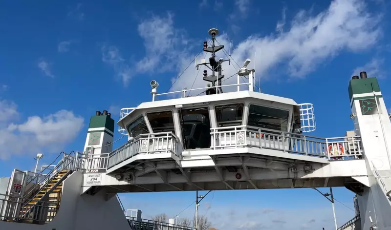 Wolfe Island Ferry Out of Service Due to Electrical Issue, Disrupting Holiday Travel